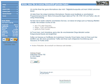 Tablet Screenshot of krueger-de.org